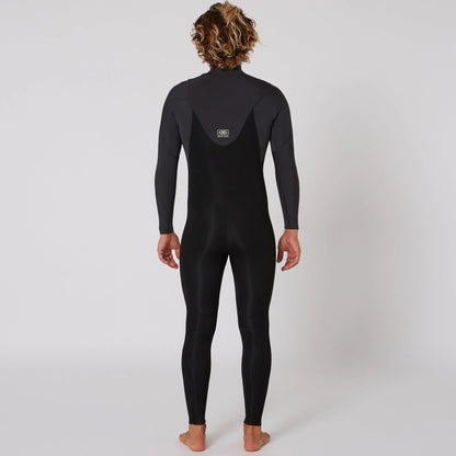 Mens Free Flex Chest-Zip - 4/3mm