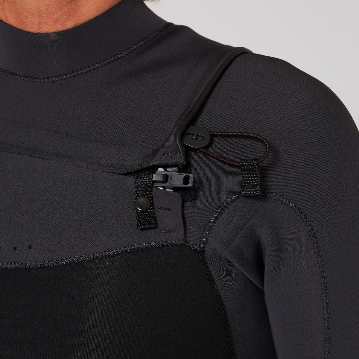 Mens Free Flex Chest-Zip - 4/3mm