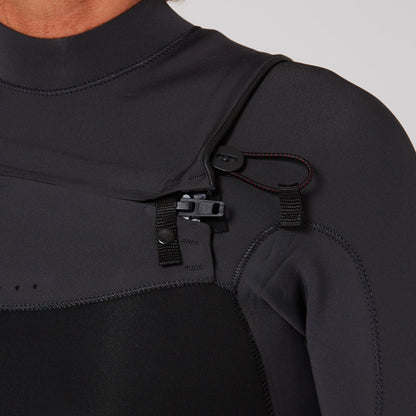 Mens Free Flex Chest-Zip - 4/3mm