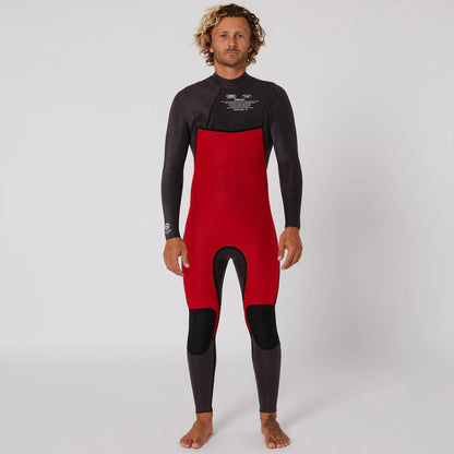 Mens Free Flex Chest-Zip - 4/3mm