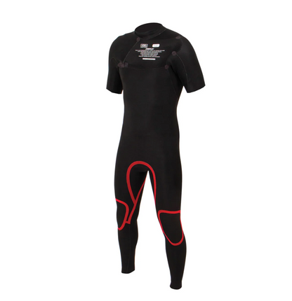 Mens Free Flex SS Chest Zip - 2/2mm
