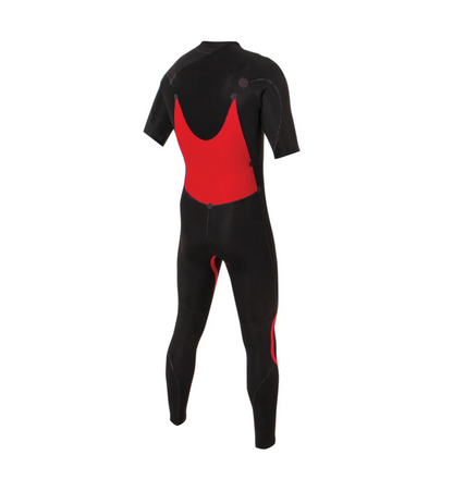Mens Free Flex SS Chest Zip - 2/2mm