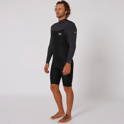 Mens Free Flex LS Back Zip Spring - 2/2mm