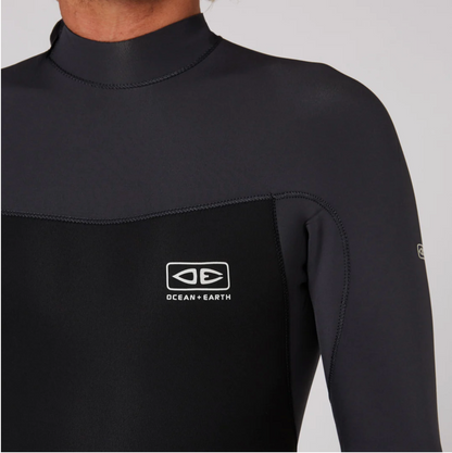 Mens Free Flex LS Back Zip Spring - 2/2mm